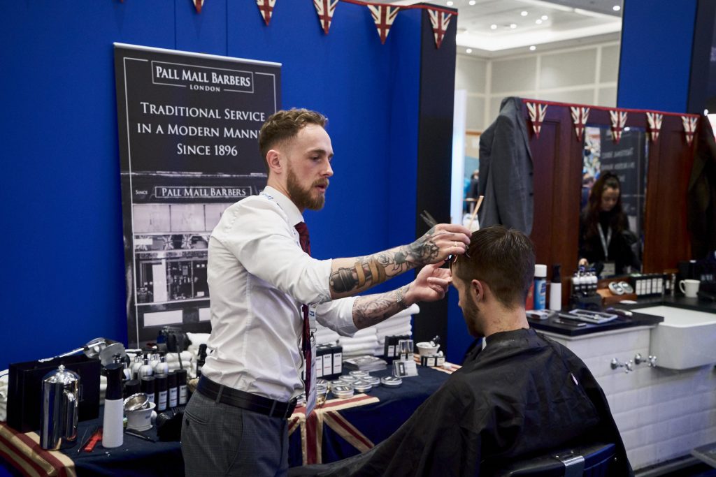 retail week live 2018 barbers pop up barbers at retail week live