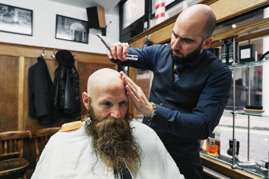 Barbers in Covent Garden