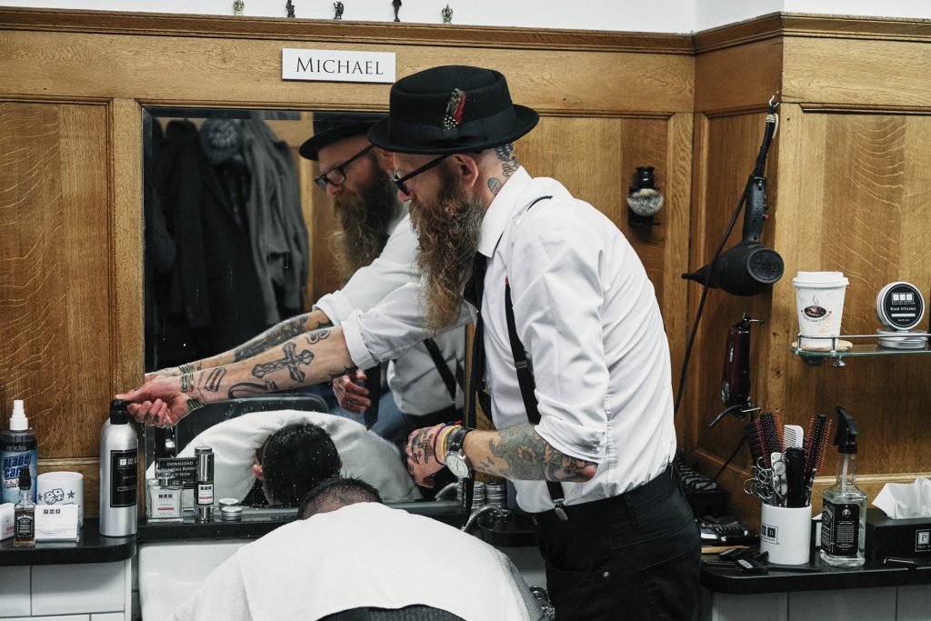 Barbers in Covent Garden