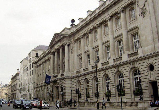 St James area of London