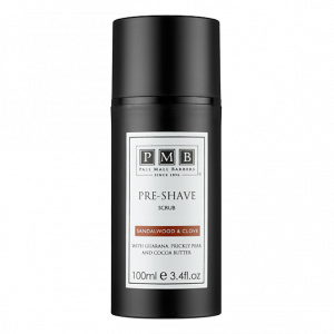Pre Shave Scrub Sandalwood & Clove