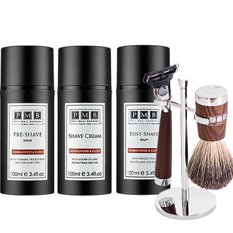 Christmas Shaving Gift Set with The Fitzrovia Mach 3